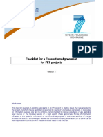 Checklist For A Consortium Agreement For FP7 Projects: Disclaimer
