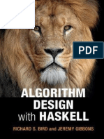 Richard Bird - Jeremy Gibbons - Algorithm Design With Haskell-Cambridge University Press (2020)