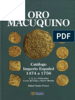 ORO MACUQUINO - Catalogo Imperio Espanol 1474-1756 - Rafael Tauler Fesser