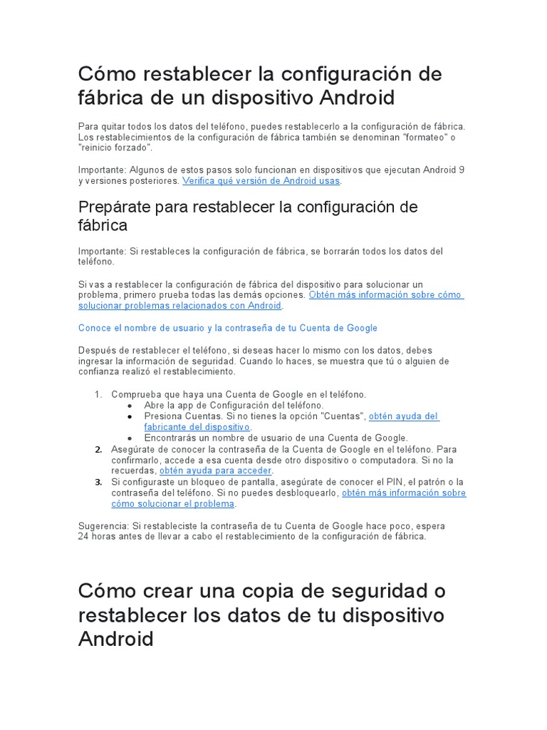 RESTABLECER LOS DATOS DE F BRICA DE UN DISPOSITIVO ANDROID visual data 3