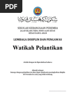 Contoh Watikah Pelantikan Pengawas Sekolah