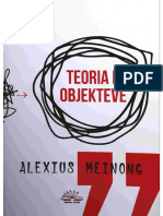 Alexius Meinong - Teoria e Objekteve