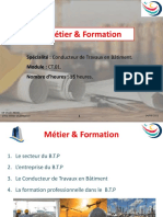 Présentation Métier et formation CT01