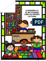 Cuadernillo de actividades de lecturas 6°B