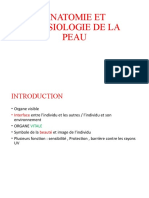 Anatomie Et Physiologie de La Peau