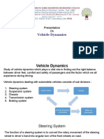 Vehicle Dynamics: Presentation