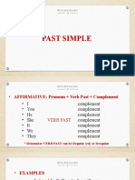 Verb Past Simple