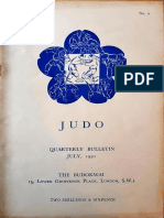 Budokwai - Judo Quarterly Bulletin Vol. 6 No. 2-The Budokwai (July, 1950)