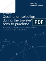 Understanding Destination Selection Factors