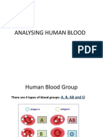 Science Form3 Analysing Human Blood Group