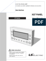 XGT Panel HW Manual XP10 Eng V1.2