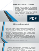 Genealogia J Contra Saberes e Psicologia