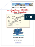 Centrifugal Pumps and Fluid Flow Practical Calculations