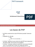 PHP Frame Work Cours 1