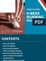 Trinity Sport: 4 Week Running