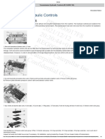 Transmission Hydraulic Controls: Removal and Installation