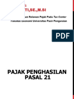 Pertemuan Ke 7 PPH Pasal 21