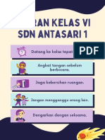 Aturan Kelas VI SDN Antasari 1