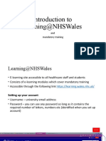 Introduction To Learning at Wales