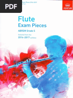 ABRSM-Flute Exam Pack Grade 4 - 2022 | PDF
