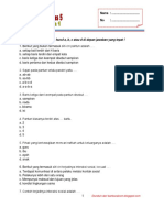 Soal Tematik Kelas 5 Tema 4 Subtema 1