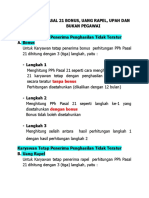 P2-MATERI PPH PASAL 21 BONUS, UANG RAPEL, UPAH DAN BUKAN PEGAWAI