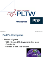 Atmosphere: © 2011 Project Lead The Way, Inc. Aerospace Engineering