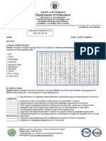 Summativetest in Ap G9 Second Quarter 2021 2022