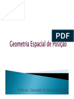 Geometria Espacial de Posição Slides