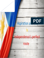 Aspiration and Truth: Independence's Perfect Route