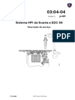 Sistema HPI Da Scania e EDC S6 Descrição de Serviço