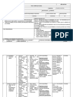 Plan Curricular Anual 4 Egb