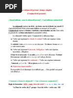 Le subjonctif présent