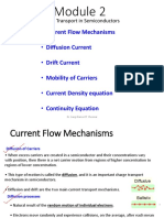 Lecture 2.1 Current Flow Mechanisms