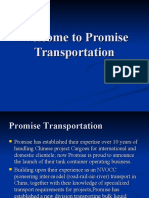 Welcome To Promise Transportation