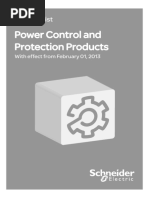 Power Control and Protection Products: Price List