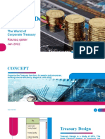 Treasury Design: The World of Corporate Treasury