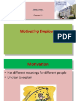 Motivating Employees Chapter