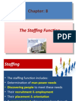 Staffing Function and Recruitment Process