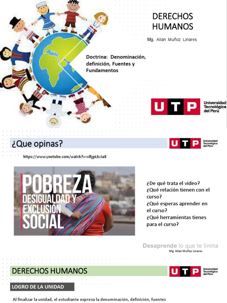 Sesion 1 | PDF | Derechos humanos | Ciencias sociales