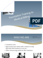 Foundation Training To Medical Billing