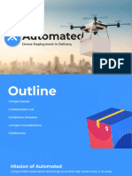 Automated: Drone Deployment in Delivery