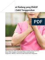 Obat Radang Tenggorokan