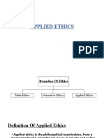 PPT On Applied Ethics
