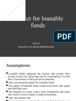 Market For Loanable Funds: Term 2 Instructor: Dr. Ayona Bhattacharjee