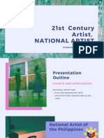21st Century Artist (National Artist)
