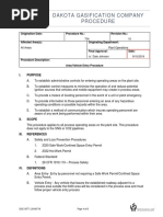 704 Area Vehicle Entry Procedure