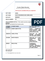 HI6026 - Audit Assurance and Compliance - Group Assignment - Edited