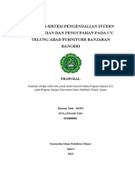 ANALISIS SISTEM PENGENDALIAN INTERN  PENGGAJIAN DAN PENGUPAHAN PADA CV. TELUNG ABAD FURNITURE BAN