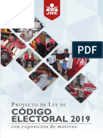 Proyecto de Ley Del Codigo Electoral Peruano